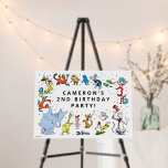 Dr. Seuss Character Confetti | Kids Birthday Foam Board<br><div class="desc">Make a big statement at your child's birthday celebration with this eye-catching, personalized party banner. Featuring a colorful assortment of beloved Dr. Seuss characters like the Cat in the Hat, Horton, and more, this banner creates a truly whimsical atmosphere. It’s the perfect backdrop for photos and a fun way to...</div>