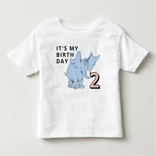Dr. Seuss Character Confetti   Kids Birthday Toddler T-shirt