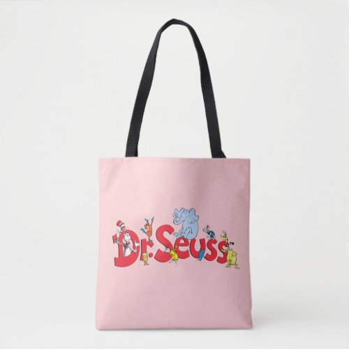 Dr Seuss Character Logo Tote Bag