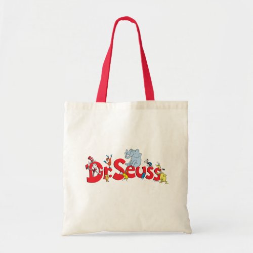 Dr Seuss Character Logo Tote Bag