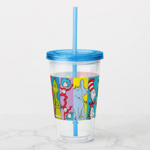 Dr. Seuss Character Slice Acrylic Tumbler