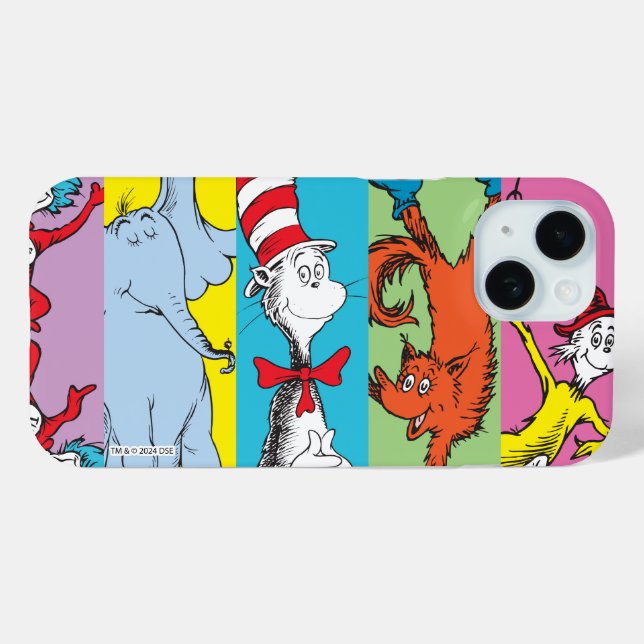 Dr. Seuss | Character Slice Case-Mate iPhone Case (Back (Horizontal))
