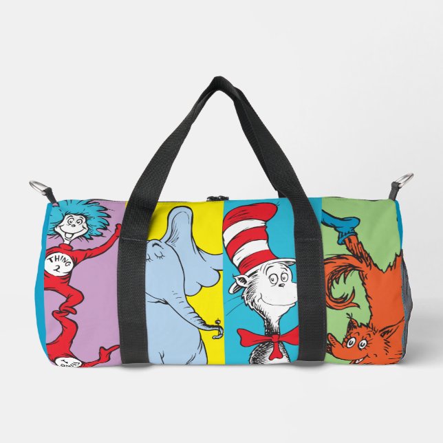 Dr. Seuss | Character Slice Duffle Bag (Front)