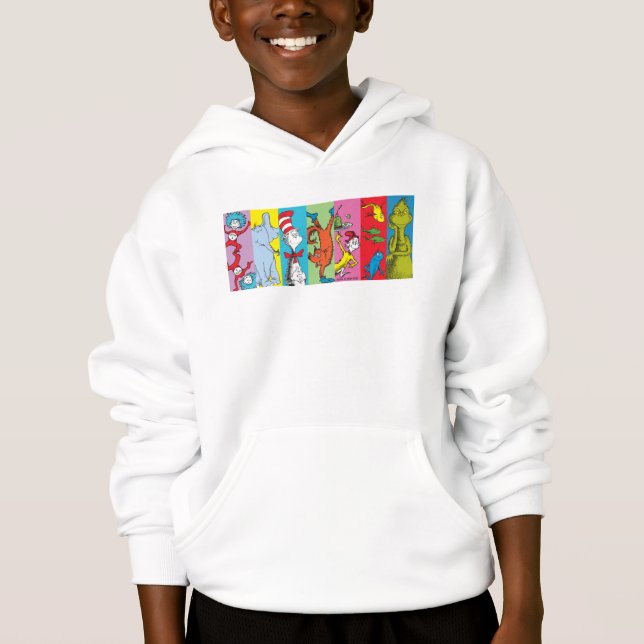 Dr. Seuss | Character Slice Hoodie (Front)