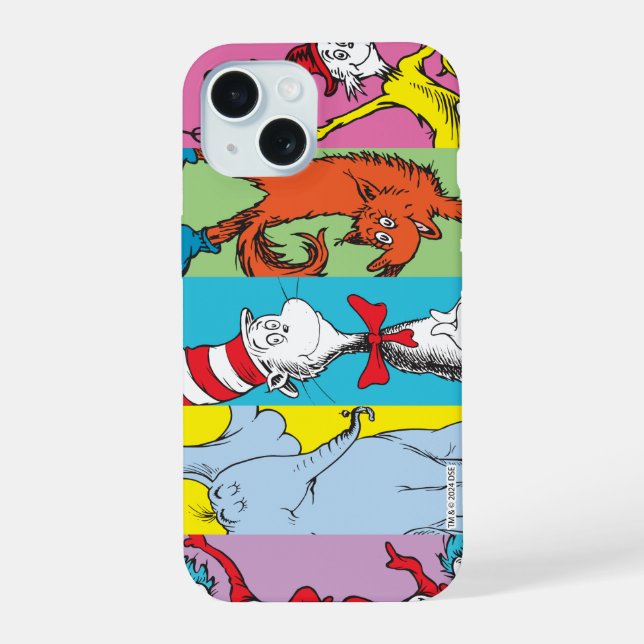 Dr. Seuss | Character Slice Iphone Case (Back)