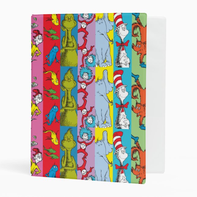 Dr. Seuss | Character Slice Mini Binder (Front/Inside)