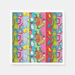 Dr. Seuss Character Slice Napkins