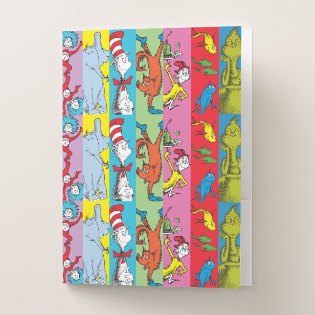 Dr. Seuss | Character Slice Pocket Folder (Front)