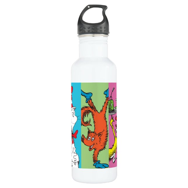 Dr. Seuss | Character Slice Stainless Steel Water Bottle (Front)