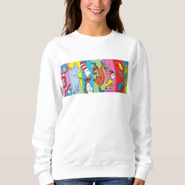 Dr. Seuss | Character Slice Sweatshirt (Front)
