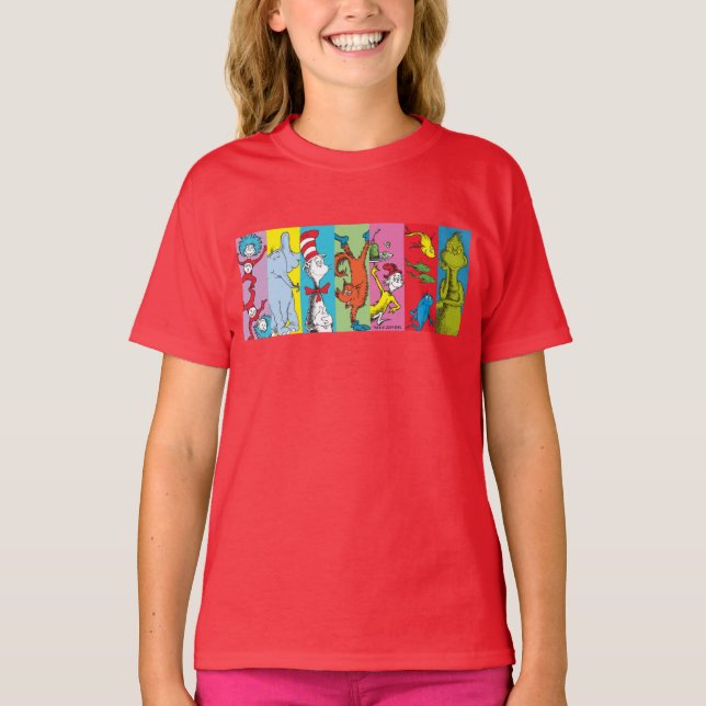 Dr. Seuss | Character Slice T-Shirt (Front)