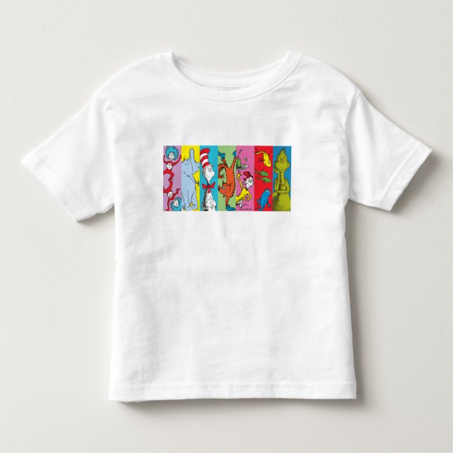 Dr. Seuss | Character Slice Toddler T-shirt (Front)