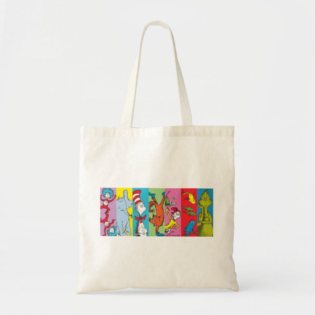 Dr. Seuss | Character Slice Tote Bag (Front)