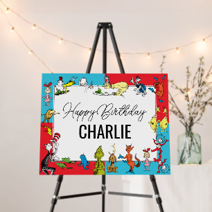 Dr. Seuss - Characters   Kids Birthday Foam Board