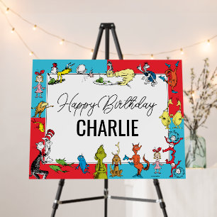 Dr. Seuss - Characters Kids Birthday Foam Board