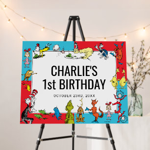 Dr. Seuss - Characters Kids Birthday Foam Board