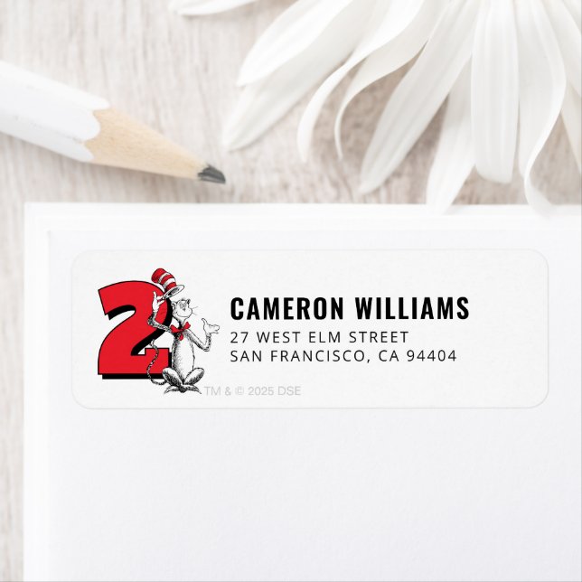 Dr. Seuss - Characters | Kids Birthday Label (Insitu)