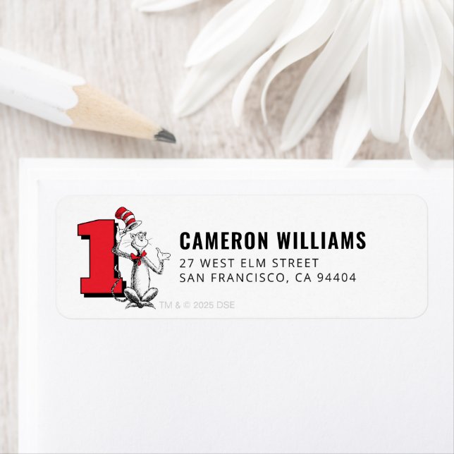 Dr. Seuss - Characters | Kids Birthday Label (Insitu)