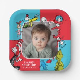 Dr. Seuss - Characters   Kids Birthday Paper Plates