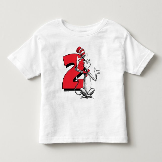 Dr. Seuss - Characters | Kids Birthday Toddler T-shirt (Front)