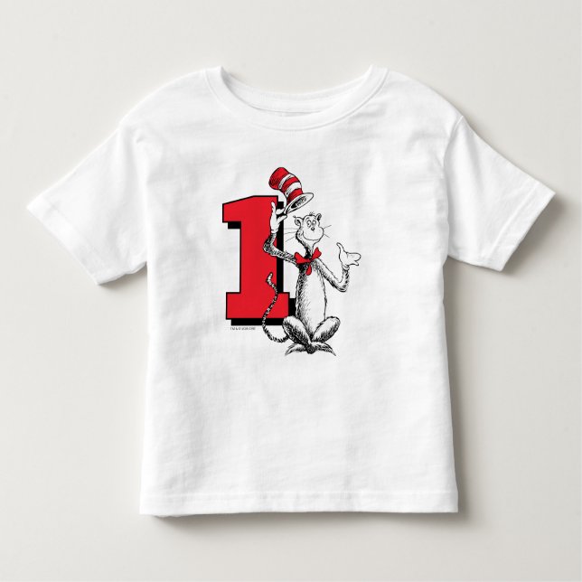 Dr. Seuss - Characters | Kids Birthday Toddler T-shirt (Front)