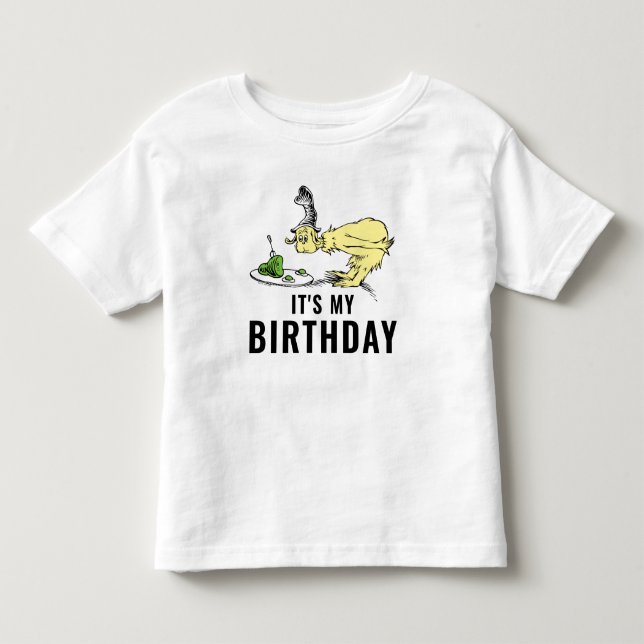 Dr. Seuss - Characters | Kids Birthday Toddler T-shirt (Front)