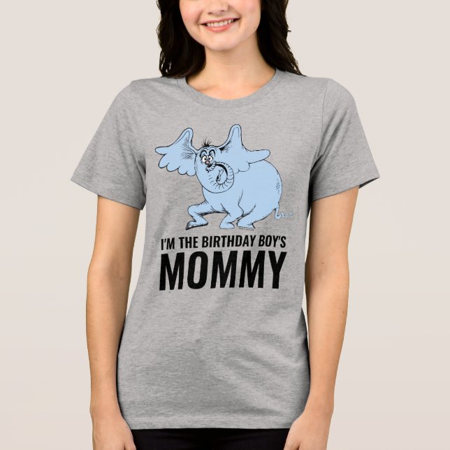 Dr. Seuss - Characters | Kids Birthday Tri-Blend Shirt (Front)