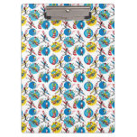 Dr. Seuss | Characters With Pencils Pattern Clipboard