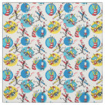 Dr. Seuss | Characters With Pencils Pattern Fabric