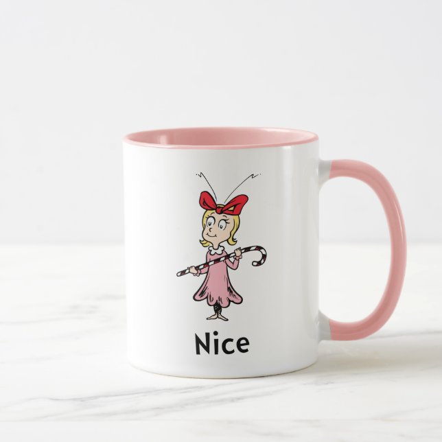 Dr. Seuss | Cindy-Lou Who is Nice Mug (Right)