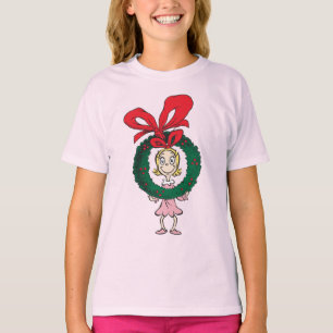 Dr. Seuss   Cindy-Lou Who - Wreath T-Shirt