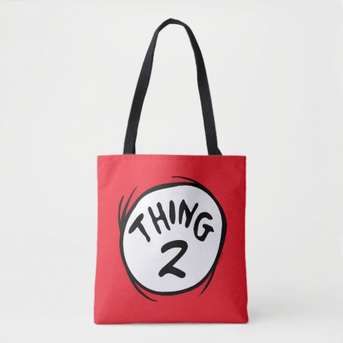 Dr Seuss  Custom Thing 1 Thing 2 Tote Bag