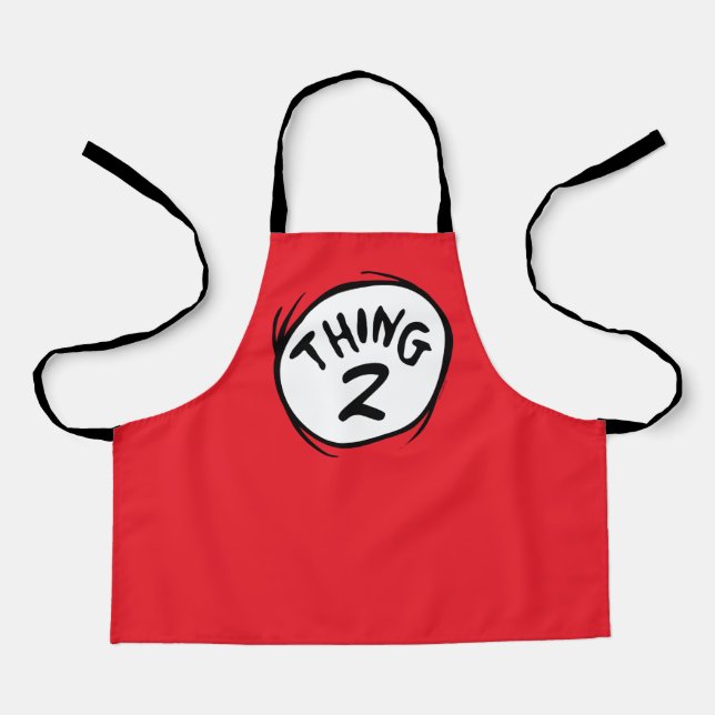 Dr. Seuss | Custom Thing One Thing Two Apron (Front)
