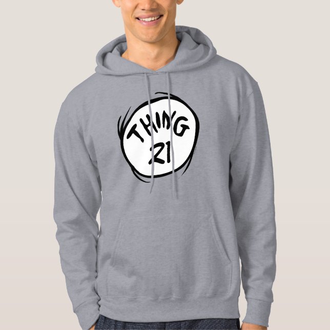 Dr. Seuss | Custom Thing One Thing Two Hoodie (Front)