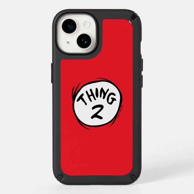 Dr. Seuss | Custom Thing One Thing Two Speck iPhone Case (Front)
