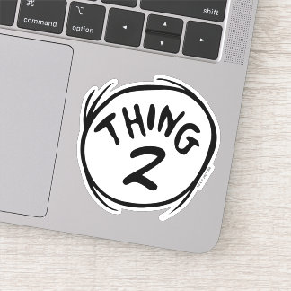 Dr. Seuss | Custom Thing One Thing Two Sticker