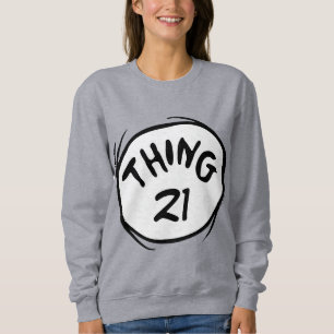 Dr. Seuss   Custom Thing One Thing Two Sweatshirt