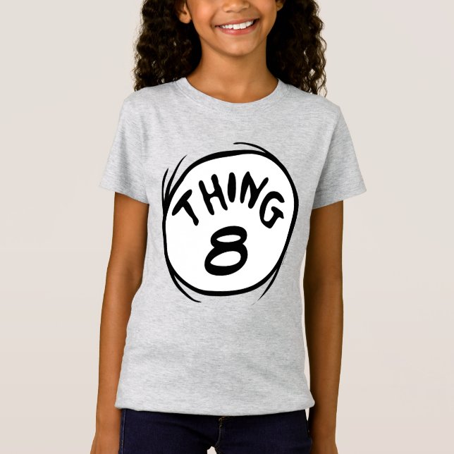 Dr. Seuss | Custom Thing One Thing Two T-Shirt (Front)