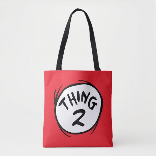 Dr Seuss  Custom Thing One Thing Two Tote Bag