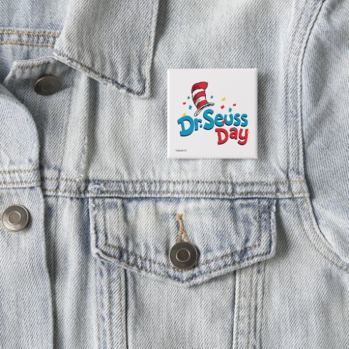 Dr Seuss Day  Confetti Button