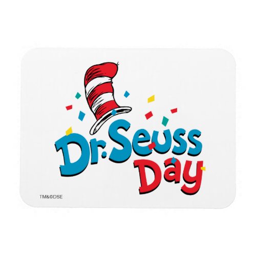 Dr Seuss Day  Confetti Magnet