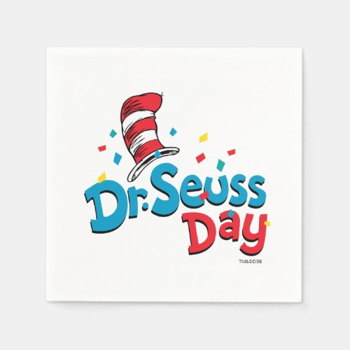 Dr Seuss Day  Confetti Napkins
