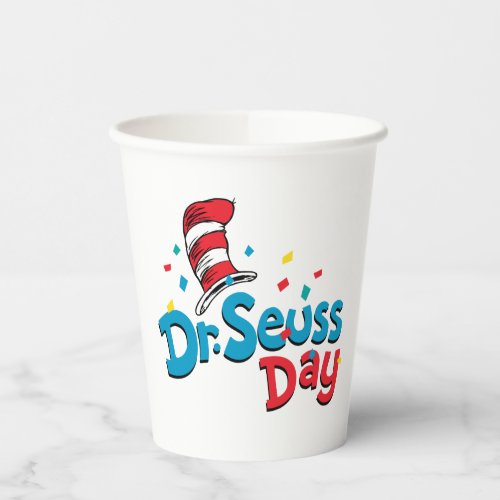 Dr Seuss Day  Confetti Paper Cups