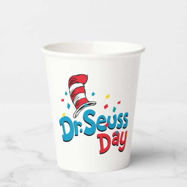 Dr. Seuss Day | Confetti Paper Cups (Left)