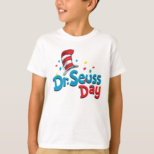 Dr Seuss Day  Confetti T_Shirt