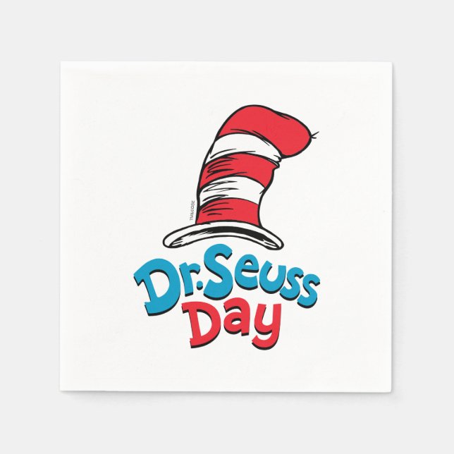 Dr. Seuss Day Napkins (Front)