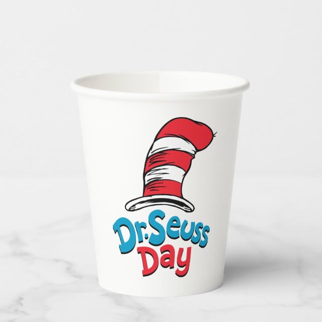 Dr. Seuss Day Paper Cups (Left)