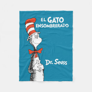 Dr. Seuss El Gato Ensombrerado Spanish Fleece Blanket