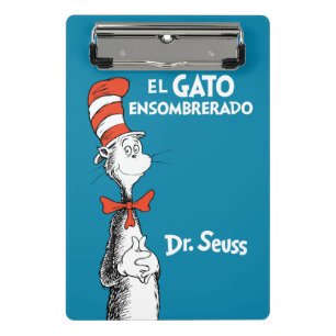 Dr. Seuss El Gato Ensombrerado Spanish Mini Clipboard