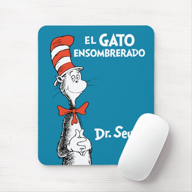 Dr. Seuss El Gato Ensombrerado Spanish Mouse Pad (With Mouse)